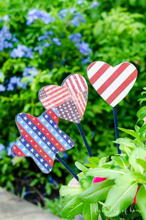 How to Make Easy Decorative Garden Stakes .